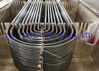 Tubo de aço inoxidável do permutador de calor do tubo da curvatura de U para a construção e o ornamento