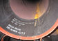 Pintura preta tubulação de aço soldada para o petróleo, linha tubulação do óleo do transporte do gás natural