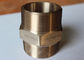Encaixes da precisão e peças de automóvel dobro ISO9001 do bocal das ligas de cobre das flanges