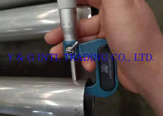 Diâmetro interno personalizado Tubo de Cuni Prateado laminado a frio