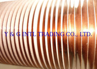 Tubulação de cobre das aletas do aquecimento de ASTM A213 316 como o calor ex - peças do cambiador