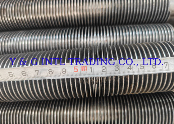 Tubos de aço carbono de nadadeira longitudinal, em espiral, com rosca, com argolas, de desenho alargado, tipo HF Fin