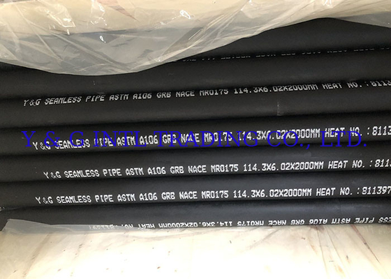 Tubos de aço galvanizado de carbono ASTM A53 sem costura para transporte de fluidos industriais sob pressão