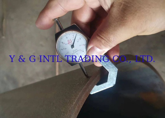 Tubo de aço carbono revestido pintado e galvanizado de 5-100 mm com extremidades roscadas