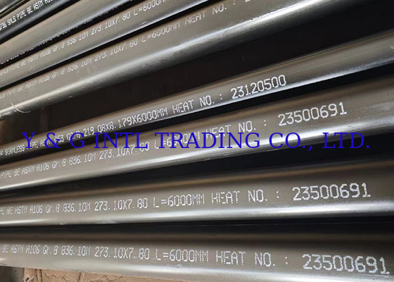 ASTM A106 Fornecedores de tubos de aço carbono para caldeiras com revestimento padrão