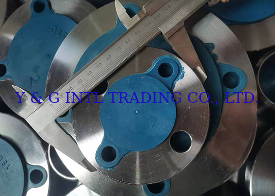 Acessórios de tubos usinados por CNC Flanges em aço inoxidável de aço carbono