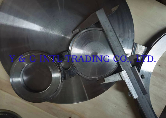 Acessórios de tubos usinados por CNC Flanges em aço inoxidável de aço carbono