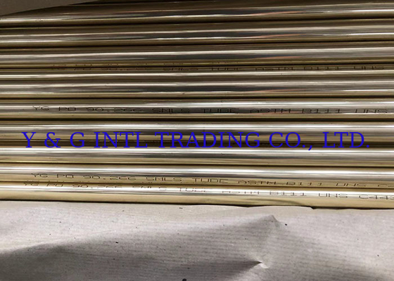 Tubo de liga de cobre de superfície polida em prata para decoração de móveis