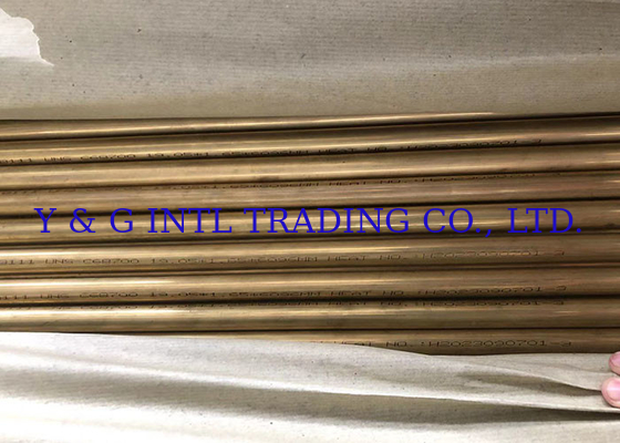Tubos e tubos de liga de cobre personalizados e resistentes para uso industrial