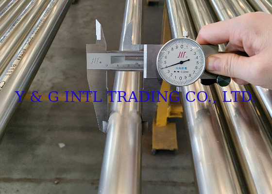 Precision Copper Nickel 90 10 Pipe Cold Rolled Polished Silver Para Indústria