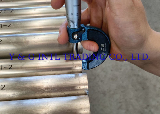 Tubo de liga de cobre padrão ASTM B75 laminado a frio personalizado