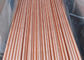 Tubulação de cobre sem emenda reta C11000, tubo redondo de cobre de gerencio das faixas do costume